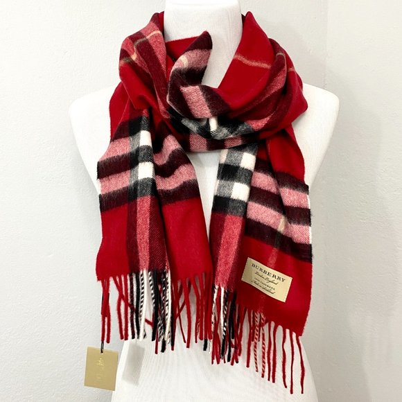 Burberry Accessories - Burberry Giant Check Cashmere Scarf